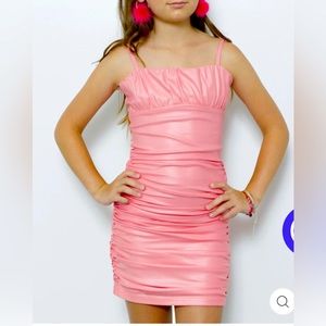 KatieJ NYC Tween Ava Dress, Size Large (12), Pink